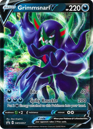 Grimmsnarl V - SWSH057 - Promo available at 401 Games Canada