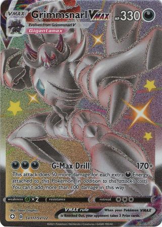 Grimmsnarl VMAX - SV117/SV122 - Shiny Rare available at 401 Games Canada