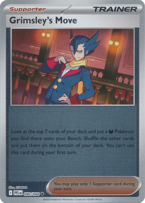 Grimsley's Move - 090/094 - Uncommon - Reverse Holo