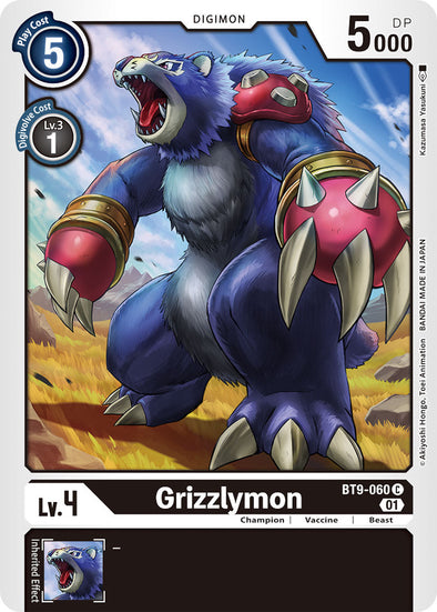 Grizzlymon - BT9-060 - Common available at 401 Games Canada