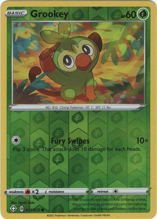 Grookey - 011/072 - Common - Reverse Holo available at 401 Games Canada