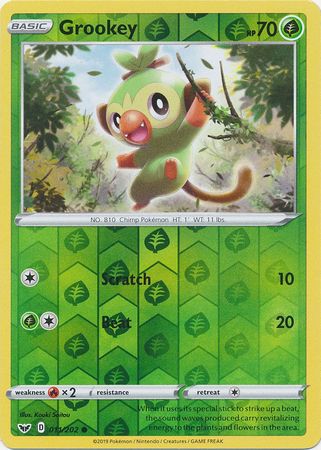 Grookey - 011/202 - Common - Reverse Holo available at 401 Games Canada