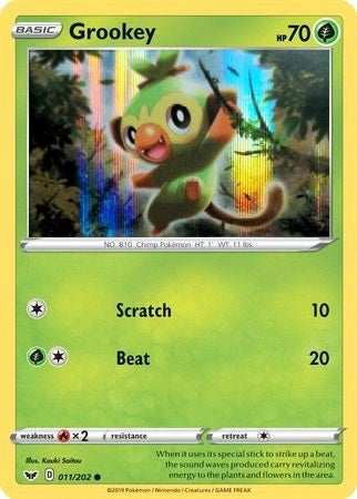 Grookey - 011/202 - Holo Promo available at 401 Games Canada