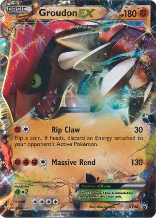 Groudon EX - XY42 - Ultra Rare available at 401 Games Canada