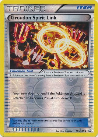 Groudon Spirit Link - 131/160 - Uncommon - Reverse Holo available at 401 Games Canada