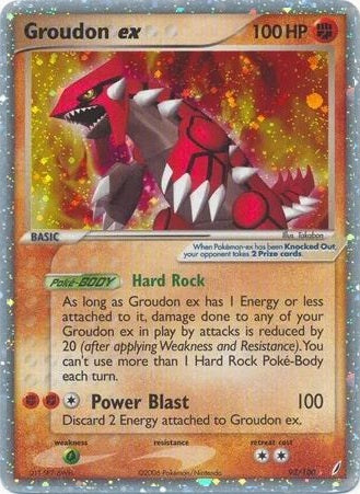 Groudon ex - 93/100 - Ultra Rare available at 401 Games Canada