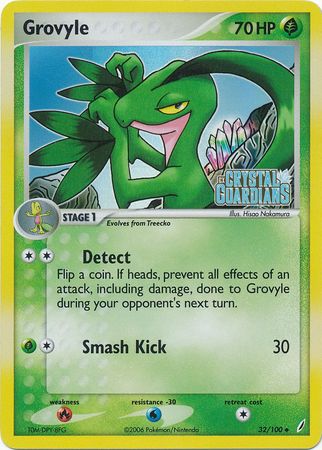 Grovyle - 32/100 - Uncommon - Reverse Holo available at 401 Games Canada