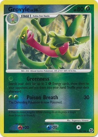 Grovyle - 40/106 - Uncommon - Reverse Holo available at 401 Games Canada