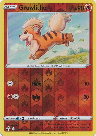 Growlithe - 019/195 - Common - Reverse Holo available at 401 Games Canada