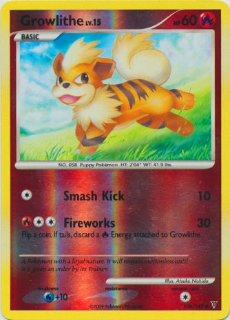 Growlithe - 108/147 - Common - Reverse Holo available at 401 Games Canada