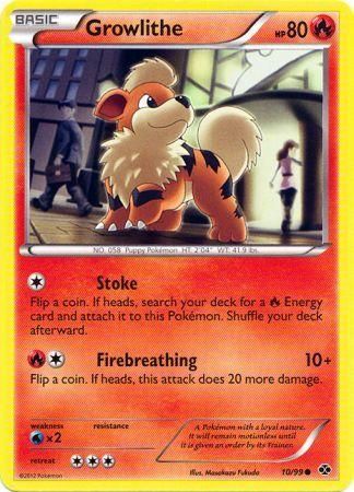 Growlithe - 10/99 - Common available at 401 Games Canada