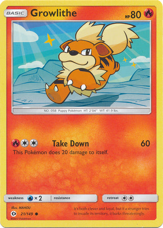 Growlithe - 21/149 - Common available at 401 Games Canada