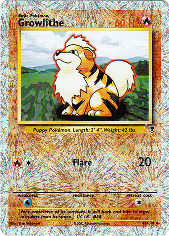 Growlithe - 45/110 - Uncommon - Reverse Holo available at 401 Games Canada