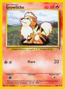 Growlithe - 45/110 - Uncommon available at 401 Games Canada