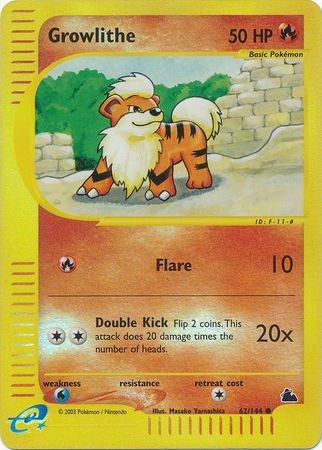 Growlithe - 62/144 - Common - Reverse Holo available at 401 Games Canada