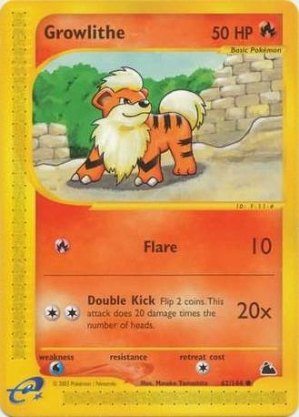 Growlithe - 62/144 - Common available at 401 Games Canada