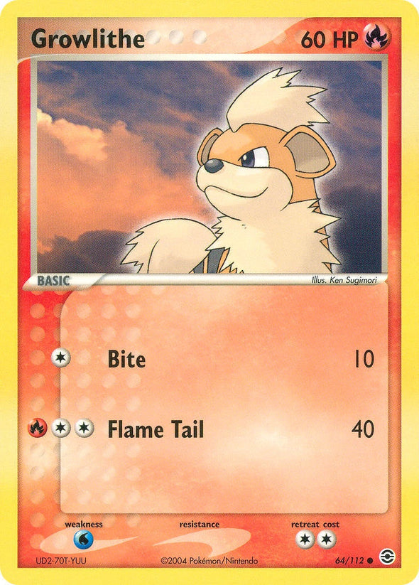 Growlithe - 64/112 - Common available at 401 Games Canada