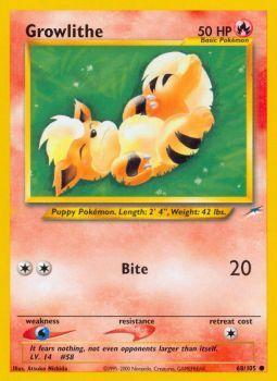 Growlithe - 68/105 - Common - Unlimited available at 401 Games Canada