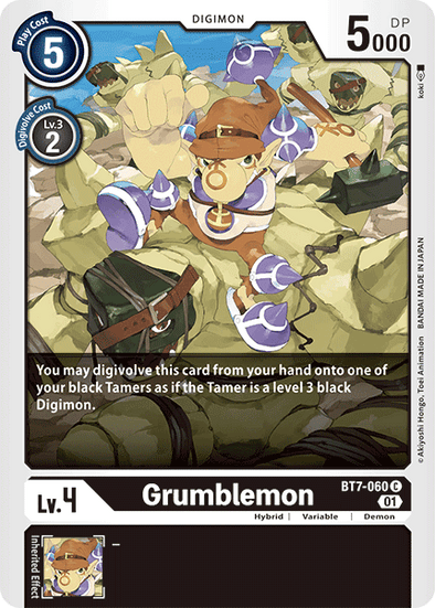 Grumblemon - BT7-060 - Common available at 401 Games Canada