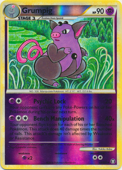 Grumpig - 23/102 - Rare - Reverse Holo available at 401 Games Canada