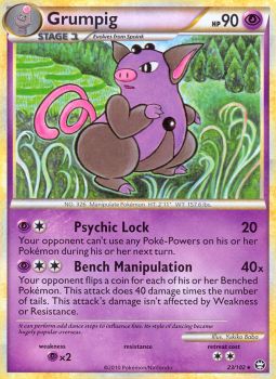 Grumpig - 23/102 - Rare available at 401 Games Canada