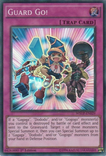 Guard Go! - WSUP-EN029 - Super Rare - 1st Edition available at 401 Games Canada