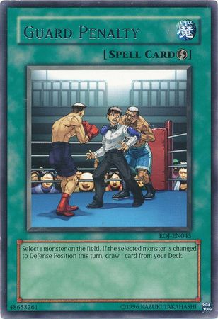 Guard Penalty - EOJ-EN045 - Rare - Unlimited available at 401 Games Canada