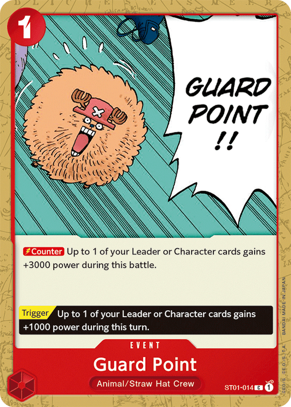 Guard Point - ST01-014 - Common available at 401 Games Canada