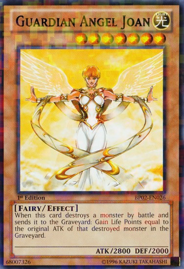 Guardian Angel Joan - BP02-EN026 - Mosaic Rare - 1st Edition available at 401 Games Canada