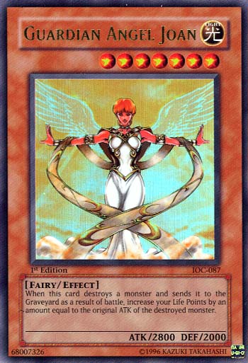 Guardian Angel Joan - IOC-087 - Ultra Rare - 1st Edition available at 401 Games Canada