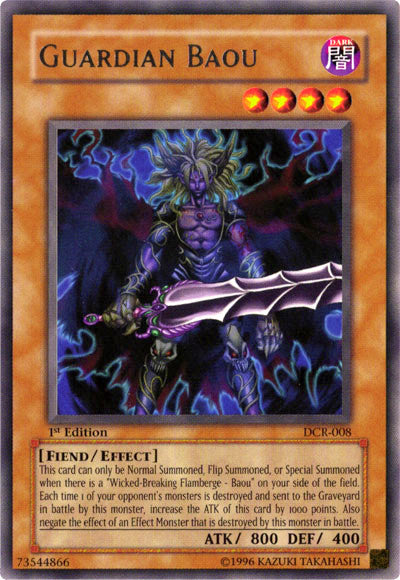 Guardian Baou - DCR-008 - Rare - 1st Edition available at 401 Games Canada