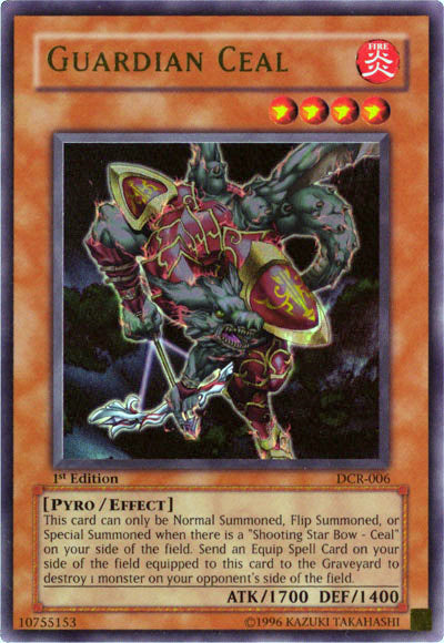 Guardian Ceal - DCR-006 - Ultra Rare - 1st Edition available at 401 Games Canada