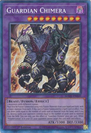 Guardian Chimera - MAZE-EN049 - Collector's Rare - 1st Edition available at 401 Games Canada