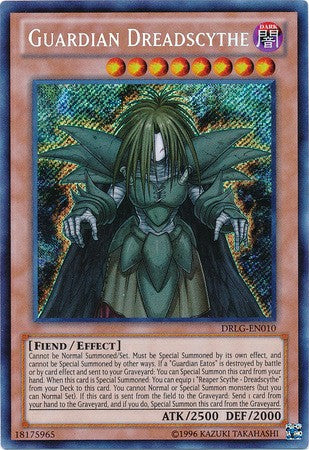 Guardian Dreadscythe - DRLG-EN010 - Secret Rare - Unlimited available at 401 Games Canada