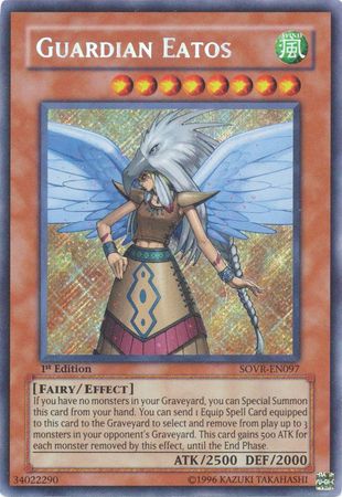 Guardian Eatos - SOVR-EN097 - Secret Rare - 1st Edition available at 401 Games Canada