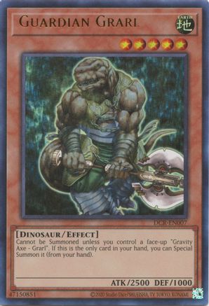 Guardian Grarl - DCR-EN007 - Ultra Rare - Unlimited Worldwide available at 401 Games Canada