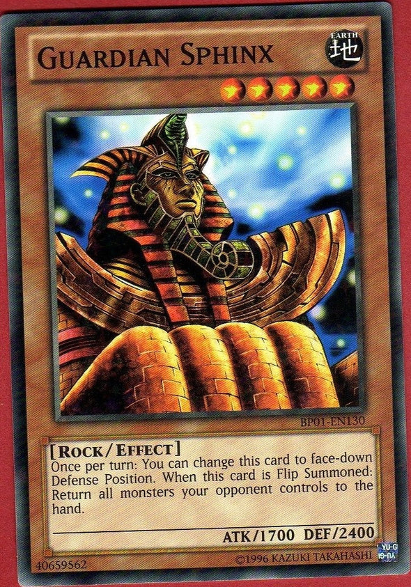 Guardian Sphinx - BP01-EN130 - Starfoil Rare - Unlimited available at 401 Games Canada