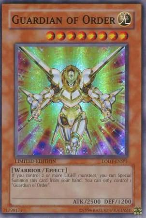 Guardian of Order - LODT-ENSP1 - Super Rare - Limited Edition available at 401 Games Canada