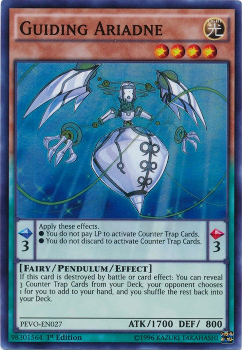 Guiding Ariadne - PEVO-EN027 - Super Rare - 1st Edition available at 401 Games Canada