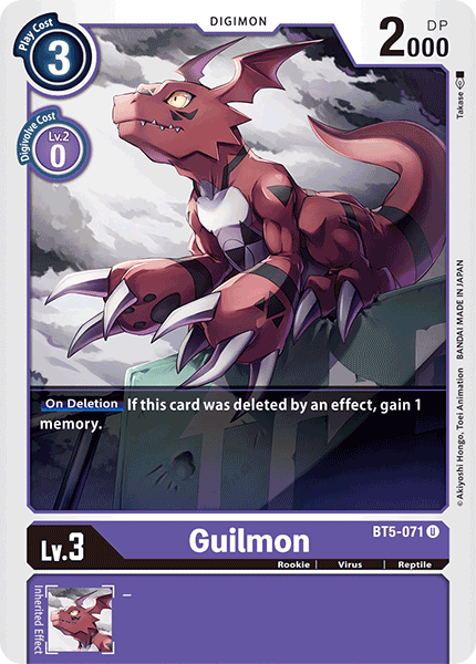 Guilmon - BT5-071 - Uncommon available at 401 Games Canada