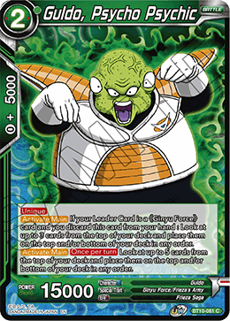 Guldo, Psycho Psychic - BT10-081 - Common (FOIL) (Reprint) available at 401 Games Canada