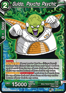 Guldo, Psycho Psychic - BT10-081 - Common available at 401 Games Canada