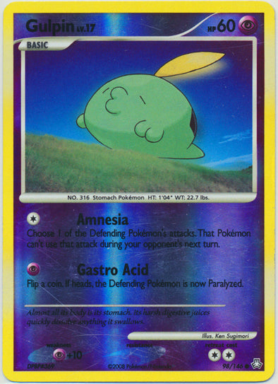 Gulpin - 98/146 - Common - Reverse Holo available at 401 Games Canada