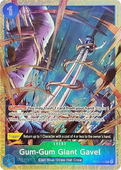 Gum-Gum Giant Gavel (Premium Card Collection -Best Selection Vol. 2-) - OP03-055 - Common