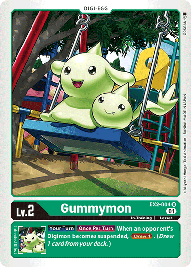 Gummymon - EX2-004 - Uncommon available at 401 Games Canada