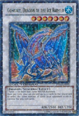 Gungnir, Dragon of the Ice Barrier - DT03-EN040 - Ultra Parallel Rare available at 401 Games Canada