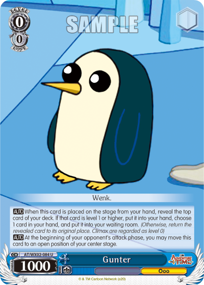 Gunter - AT/WX02-084 - Uncommon available at 401 Games Canada