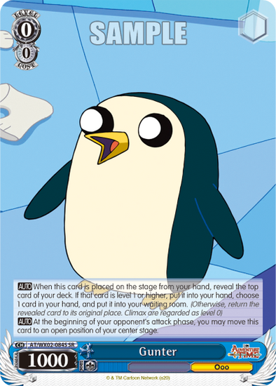 Gunter - AT/WX02-084S - Super Rare available at 401 Games Canada