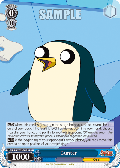 Gunter - AT/WX02-084S - Super Rare available at 401 Games Canada