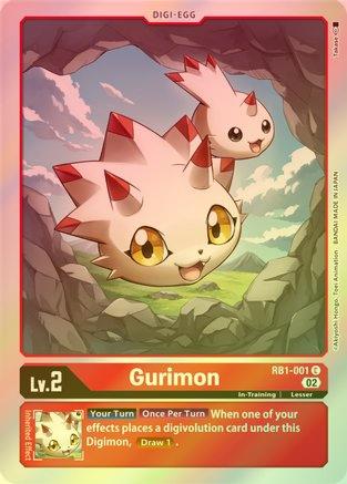 Gurimon - RB1-001 - Common (Foil) available at 401 Games Canada